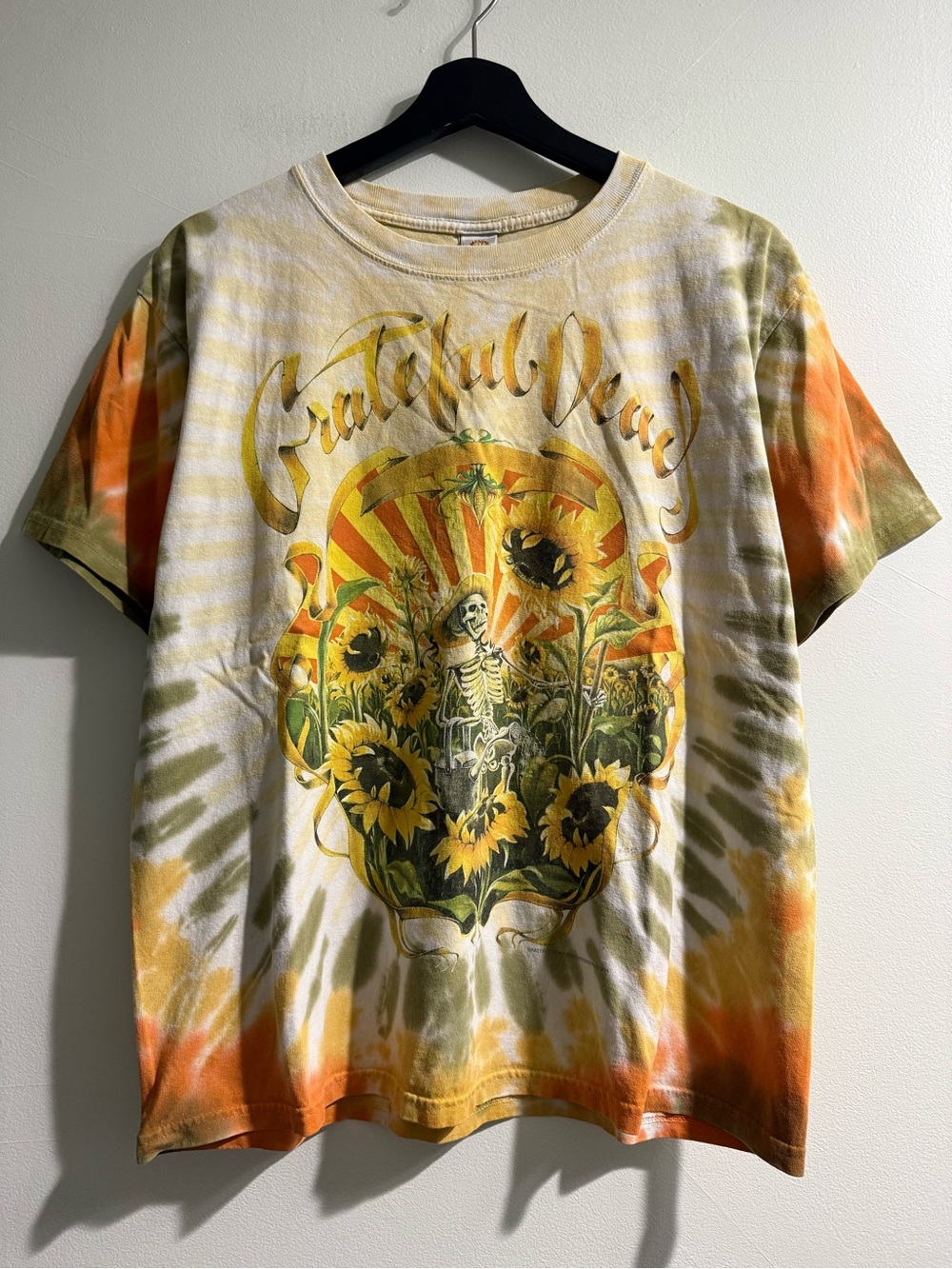 1994 Grateful Dead Tie-Dye Sunflower Graphic Tee
